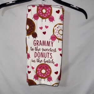 Deborah Connolly Designs Valentines Day Set of 3 Donut Towels